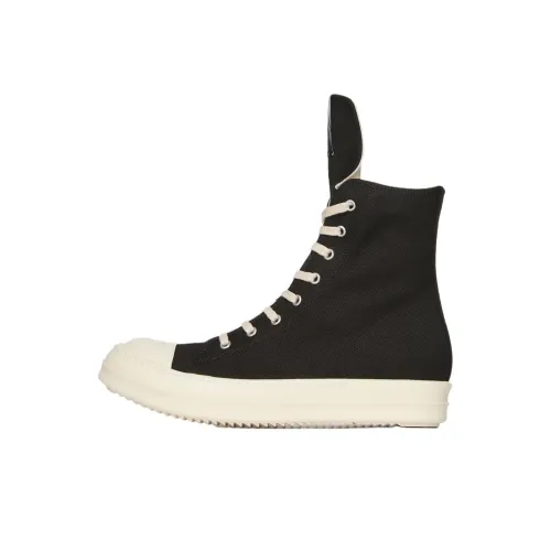 RICK OWENS совместный бренд RO Hollywood High Топ Скейтборд Кроссовки Женские Черный