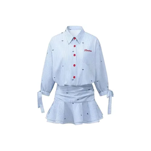 ZUKIZUKI Короткое платье с короткими рукавами женское