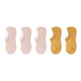 5 пар (3 розовых + 2 желтых)