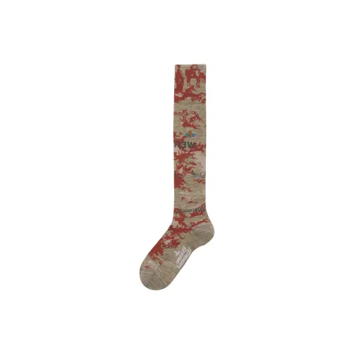 Vivienne Westwood Песочные Женские Колено Высокие Носки