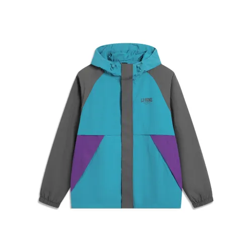 LINING Sports Life Collection Тренчкот Мужской Reef Каменный Серый Угольный Дымчатый Серый