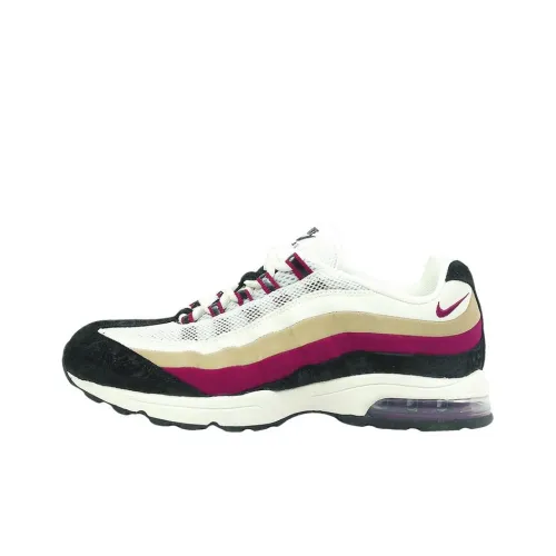 Nike Air Max 95 Устойчивые к истиранию Низкие Беговые кроссовки Женские Белые Черные Красные