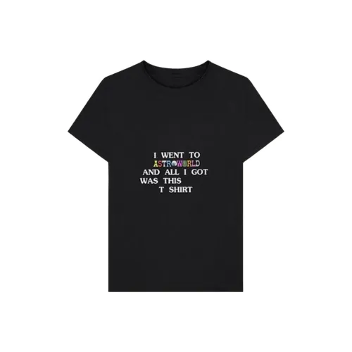 Travis Scott Черная Унисекс Футболка