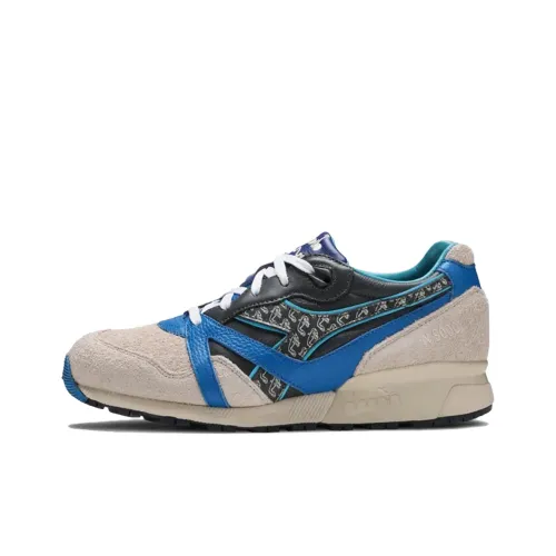 DIADORA N9000 Повседневный Низкий Топ Коричневый Синий Унисекс