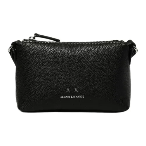 ARMANI EXCHANGE AE GRAIN LEATHER Сумка через плечо Женская Черная