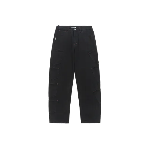 ME DA IGUAL Черные Унисекс Джинсы