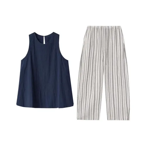 MARIE·COCO Топ + брюки Женские Повседневные костюмы