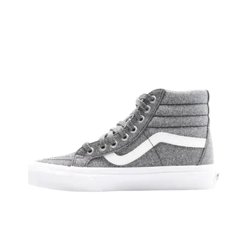 VANS SK8 HI Устойчивые к истиранию высокие кроссовки для скейтбординга Мужские Серые