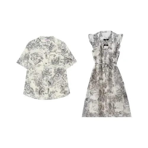 QYPRF Одежда для пары Женские Комплект/Мужской Комплект Женские Парные комплекты