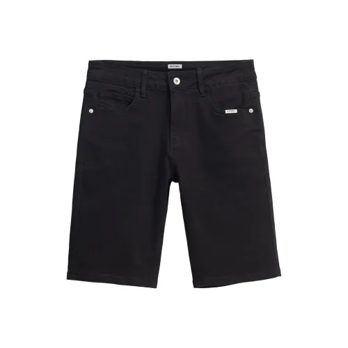 ENTONG Черные Унисекс Джинсовые Шорты