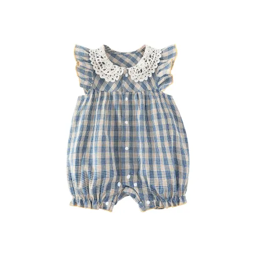 YouQi Клетчатый Комбинезон Женские JUMPSUIT / Ползунки