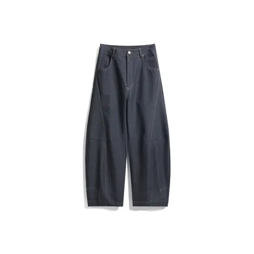 AOPAISHARK Черные Унисекс Джинсы