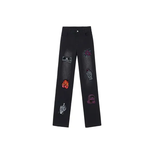 JINBEILE Унисекс Джинсы