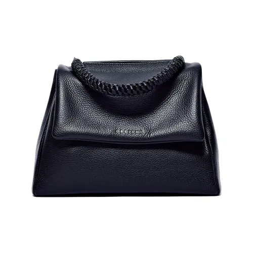 ORCIANI Телячья кожа Сумка Средний Женская Черная