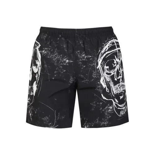 Alexander McQueen Черные Мужские Повседневные Шорты