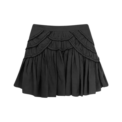 ISABEL MARANT ETOILE Повседневные короткие юбки Женские Черный