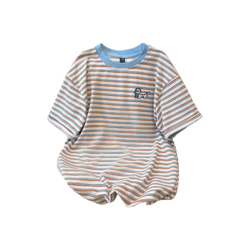 NINGCAIYUER Полосы Женские T-рубашки