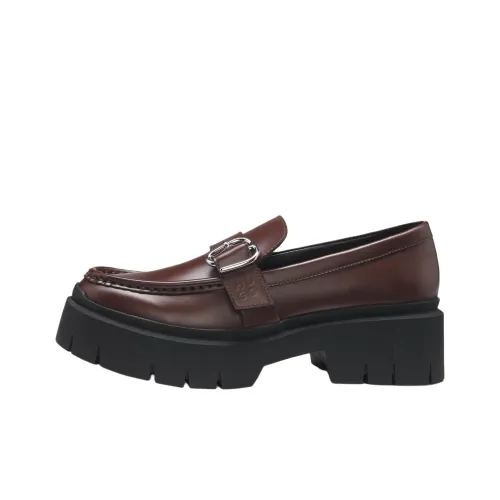 Hugo Boss Лоферы 3,5 см Женские Темно-коричневые