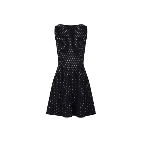 EMPORIO ARMANI Fw25 Без рукавов Платье Женское Морской синий