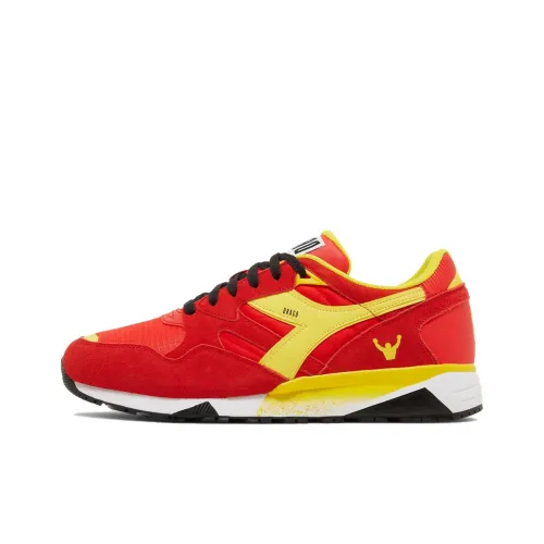 DIADORA N9002 Повседневный Низкий Топ Красный Унисекс