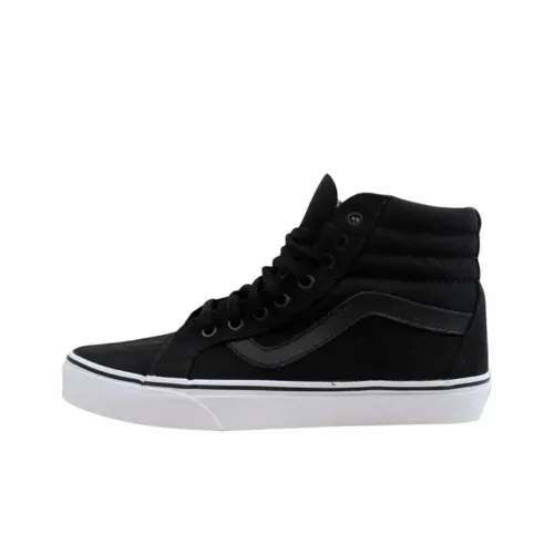 Vans Sk8 Hi Устойчивые к истиранию высокие кроссовки для скейтбординга Мужские Черные