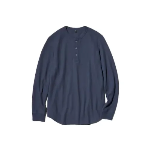 UNIQLO Синие Унисекс Футболки