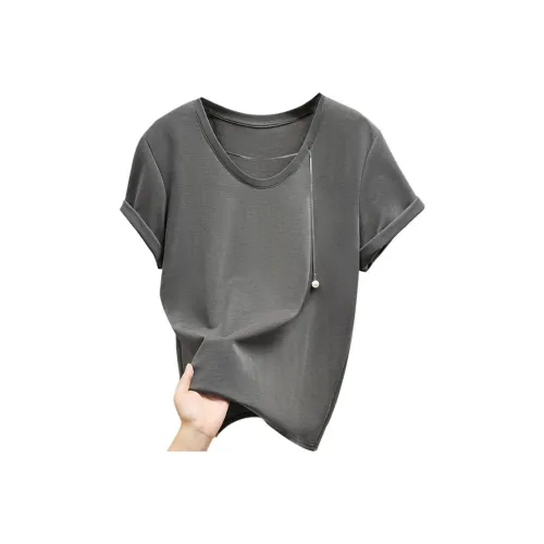 Cypress House Темно-серые Женские T-рубашки