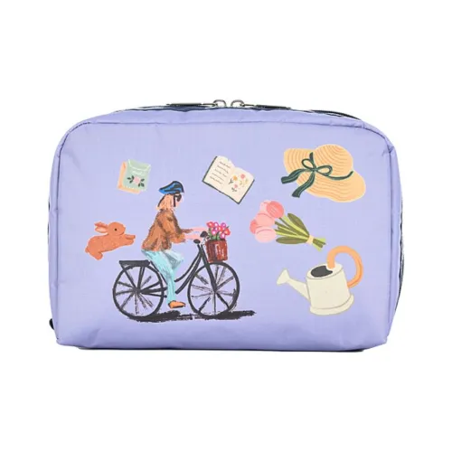 LeSportsac Ткань Путешествие Сумка для хранения Средний размер Женская BICYCLE Девичья