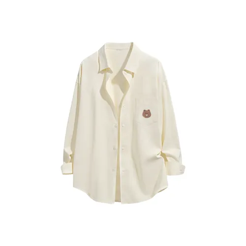 LINE FRIENDS Бурый Медведь Рубашка Унисекс