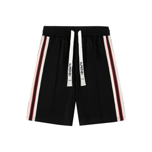 SUPERHEY Черные Унисекс Повседневные шорты