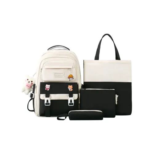 Kewuku Нейлон Combo Set Large Unisex Black Purple Blue Khaki Pink