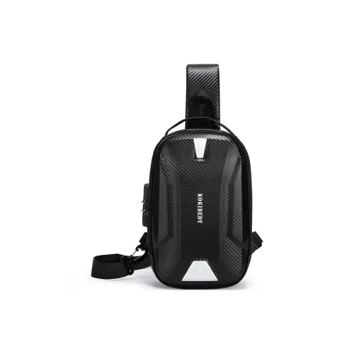 SAPANA STUDIO Nylon Sling Bag Мужской Черный