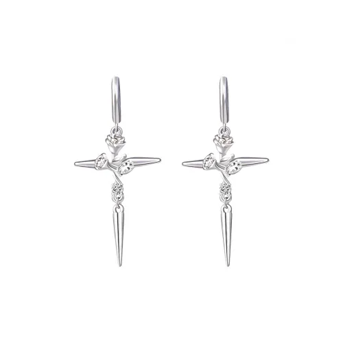 SUMIYAKI Серьги с синтетическим кубическим цирконием Унисекс