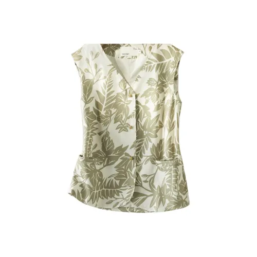 IHIMI SS24 Жилет Женские Зеленый Grass