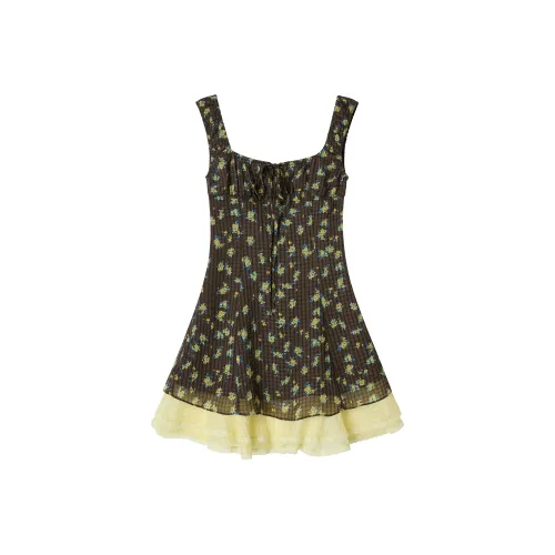 UENA Коричневый пятно женские слиплатья