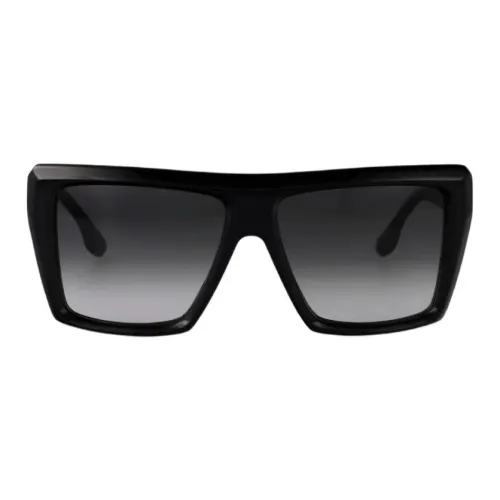 VICTORIA BECKHAM Ацетат Нерегулярная форма Солнцезащитные очки Унисекс Черный