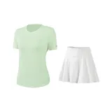 Светло-зеленый + Натуральный белый