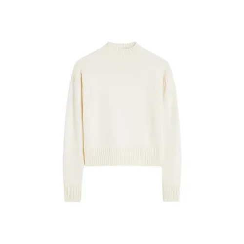 JIL SANDER Светло-бежевые Женские Свитеры
