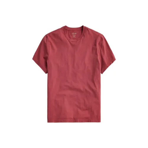 J.Crew Кирпично-красные Мужские T-рубашки