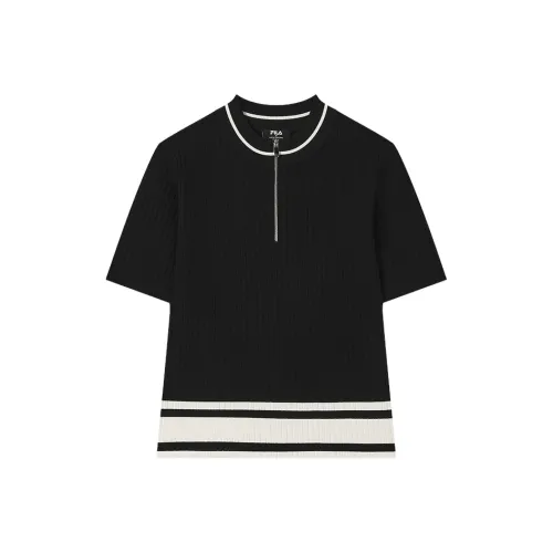 FILA Глубокий черный Женские Трикотаж