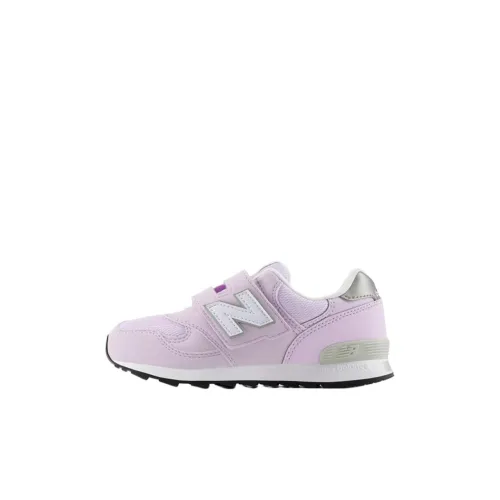New Balance NB 313 Устойчивые к истиранию низкие детские повседневные кроссовки фиолетового цвета для детей от 3 до 7 лет
