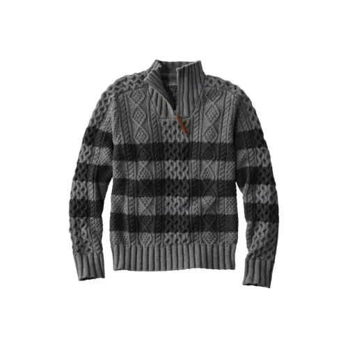 L.L.Bean Серые Мужские Свитера