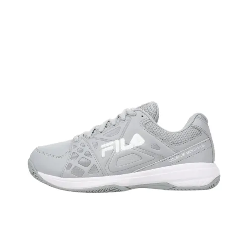 FILA Double Bounce 3 Устойчивые к истиранию Дышащие Низкие Кроссовки для тренировок Женские Серые