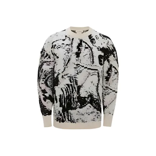 Alexander McQueen Белые Мужские Свитера