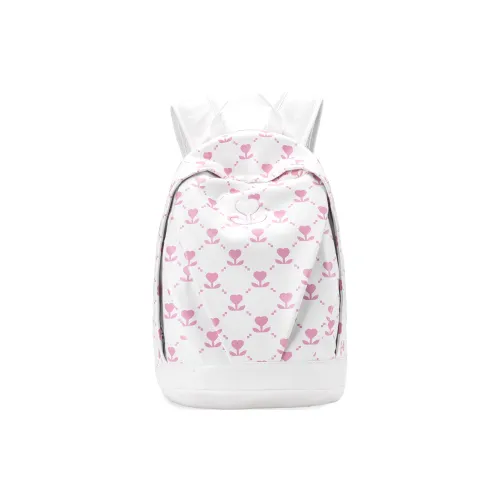 LOVVVVE ПУ (полиуретан) Рюкзак Женские Pearl White