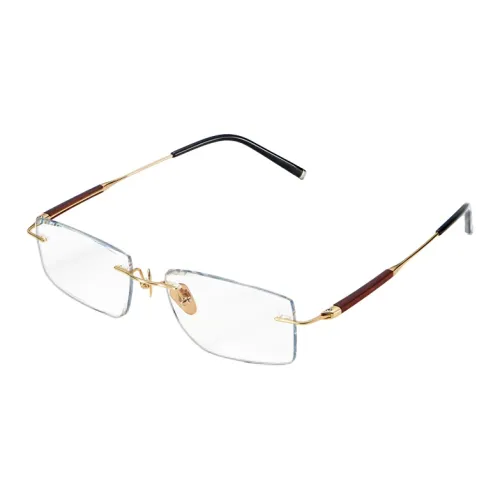 MININUO Чистый титан Красный Сандаловое дерево OPTICAL Очки Унисекс