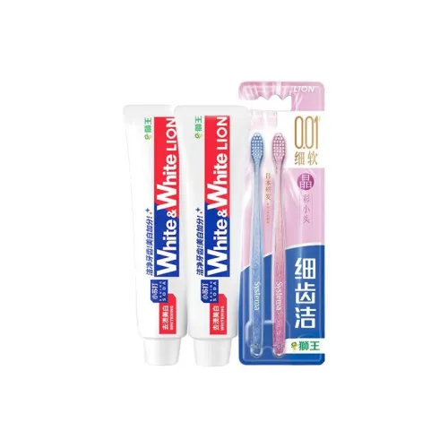 Лев Baking Сода Грейпфрут Зубные пасты Зубные щетки Наборы для ухода за полостью рта Чистка Грейпфрут