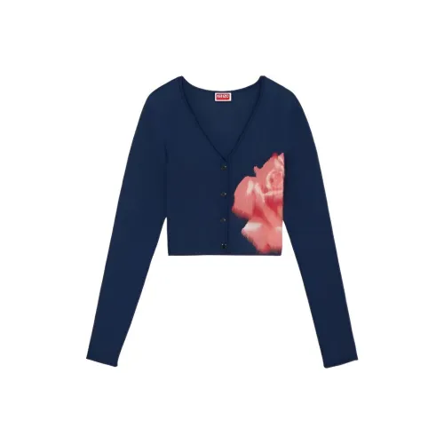 KENZO Темно-синий Женский Трикотаж