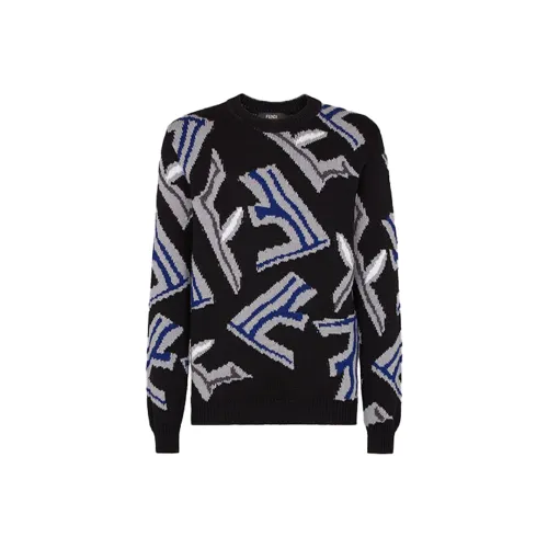 Fendi Черные Мужские Свитера