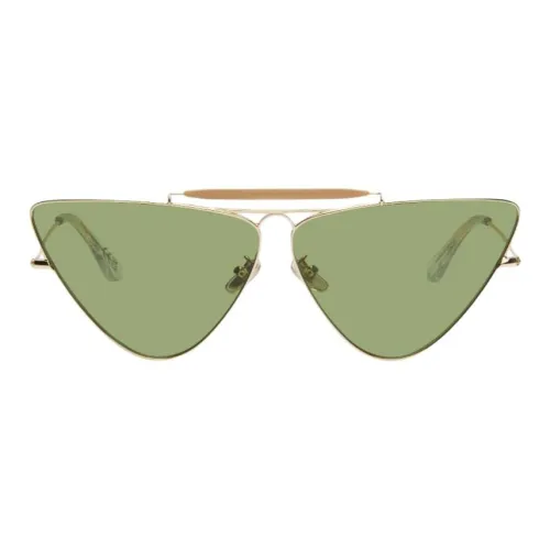 MARNI Металл Ацетат Резина Кошачий глаз Солнцезащитные очки Мужской Золото